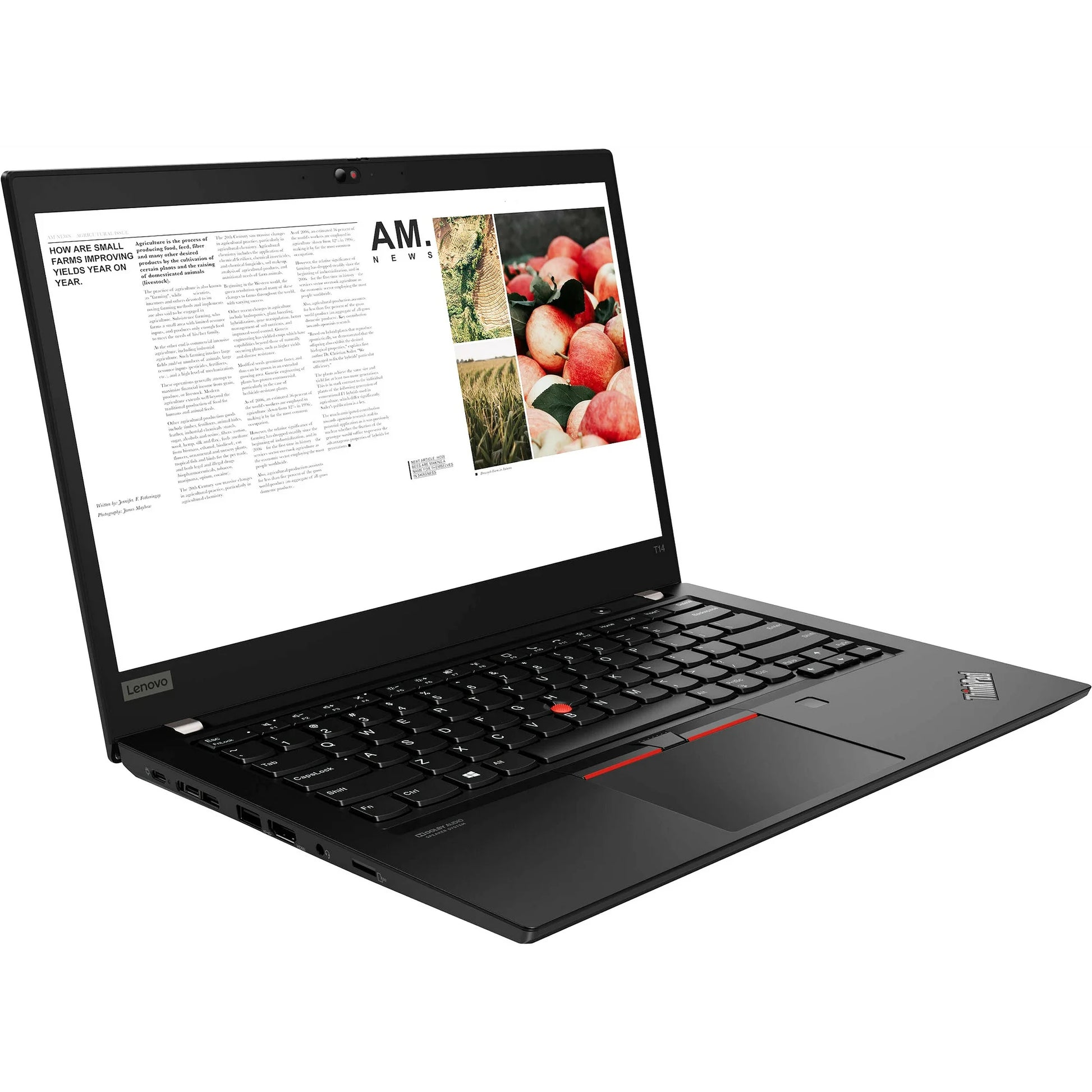Lenovo ThinkPad T14 G2 Intel® Core™ i5 (11th Gen) 14 Inch Touchscreen Laptop - left