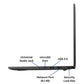 Dell Latitude 7480 Intel® Core™ i7 (7th Gen) 14 Inch Laptop - ports