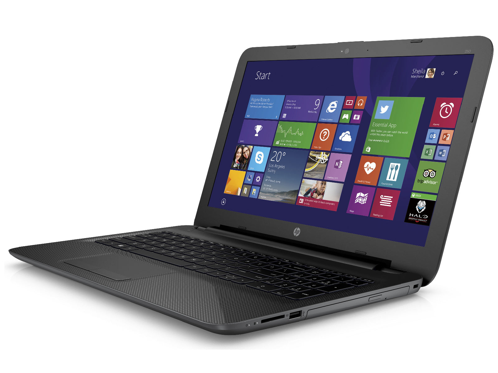 HP 250 G4 Intel® Core™ i5 (6th Gen) 15.6 Inch Laptop - Right