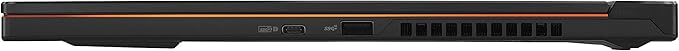 ASUS ROG Zephyrus S GX531 Intel® Core™ i7 (8th Gen) 15.6 Inch Gaming Laptop - Right ports