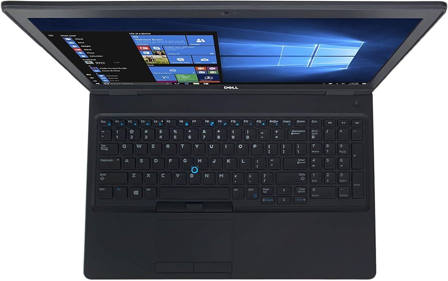 Dell Latitude 5580 Intel® Core™ i5 (7th Gen) 15.6 Inch Laptop - top