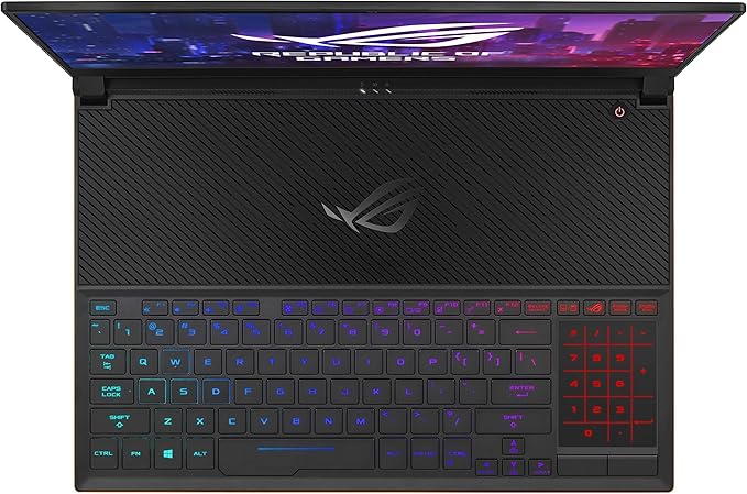 ASUS ROG Zephyrus S GX531 Intel® Core™ i7 (8th Gen) 15.6 Inch Gaming Laptop - Top