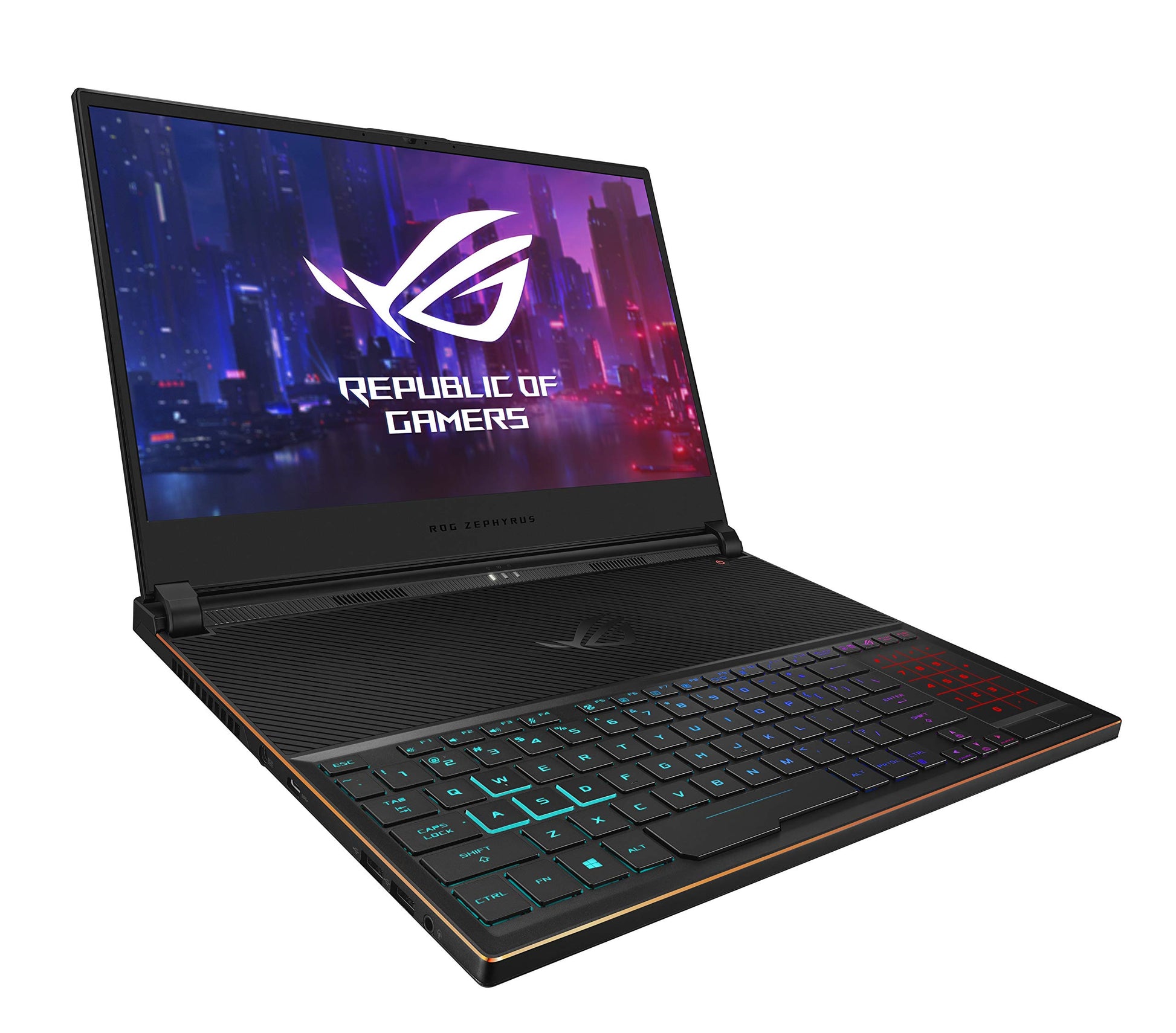 ASUS ROG Zephyrus S GX531 Intel® Core™ i7 (8th Gen) 15.6 Inch Gaming Laptop - Left