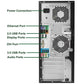 HP Z240 Workstation Intel® Core™ i7 (6th Gen) Tower Desktop - back ports