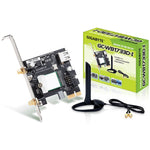 Gigabyte GC-WB1733D-I Intel AC1750 PCI-Express Wireless Dual Band WiFi Card - front