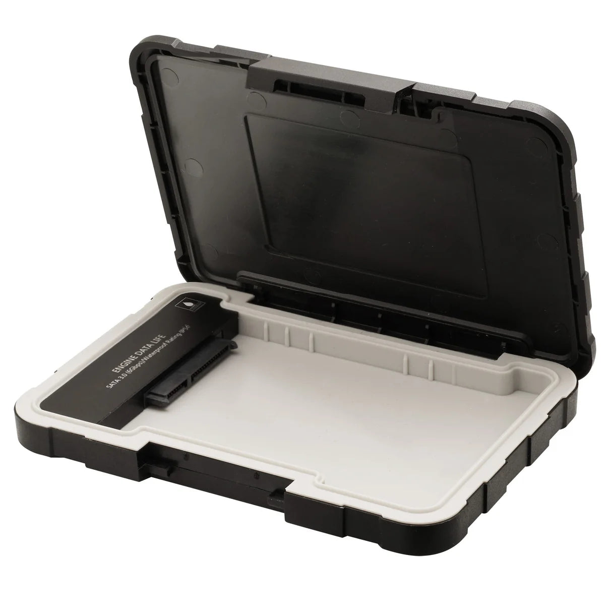 ADATA ED600 Water, Dust & Shock Proof 2.5 SATA Drive Caddy - inside