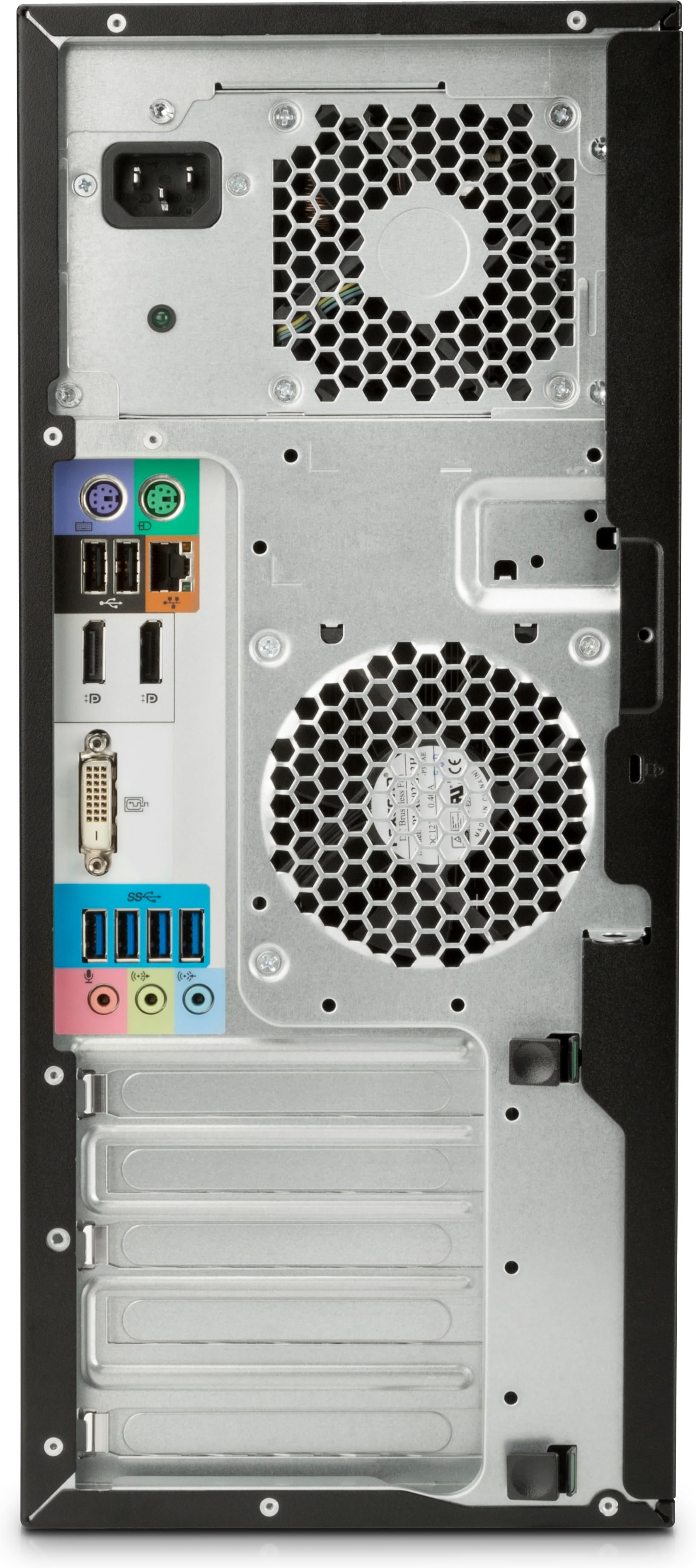 HP Z240 Workstation Intel® Core™ i7 (6th Gen) Tower Desktop - back