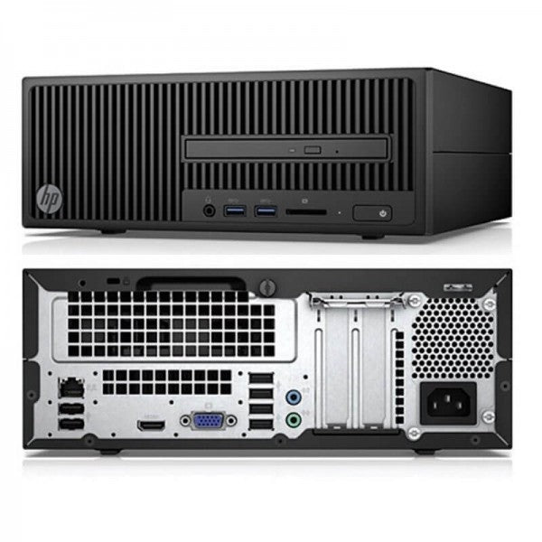 HP 280 G2 Intel® Core™ i5 (7th Gen) SFF Desktop - front and back